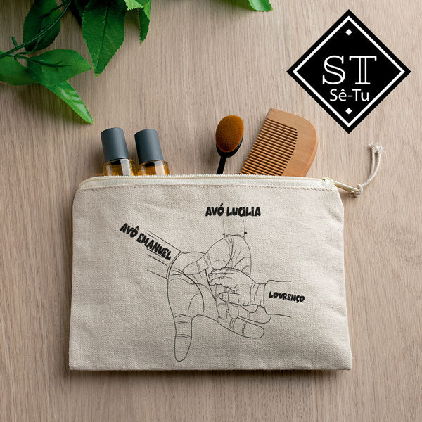 Necessaire Avó & Netos Mãos